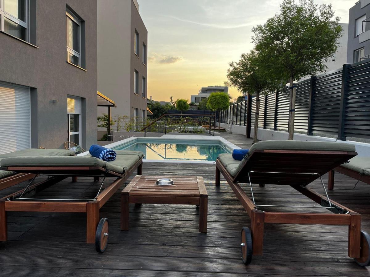 Cozy Seaside Apartment With Pool & Terrace Сплит Экстерьер фото